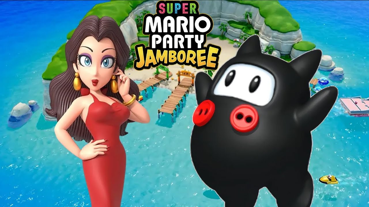 スーパー マリオパーティ ジャンボリー 】でニンジとポリーンをアン