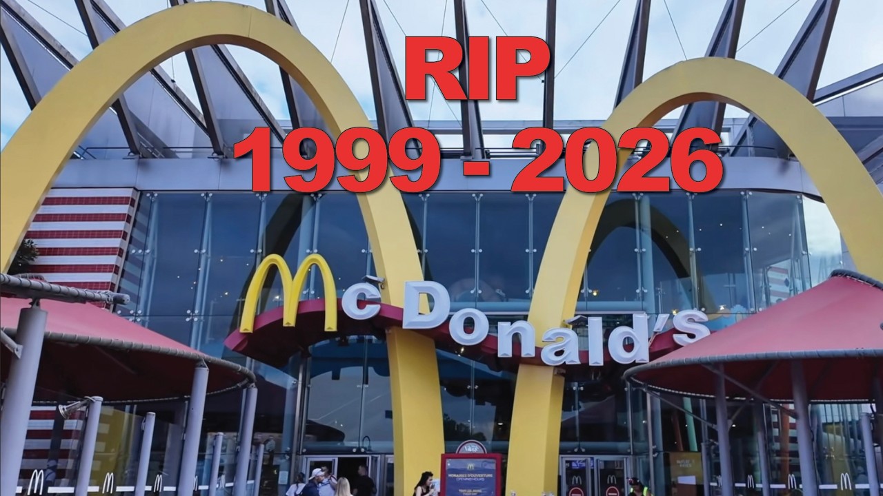 The Last Ride… McDonald’s Just CLOSED at Disneyland Paris After 25 Years 🏰🍟