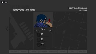 Details ILFSNK (Ironman Legend Full Stealth No Kills) lvl75 1:22:46 Update