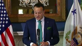 Irish PM Leo Varadkar tells Mike Pence, we are 'all God's children'