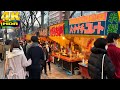 Japanese Street Food - New Year's Street Food Market Tour at Harajuku - Tokyo 2021