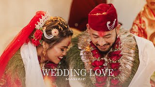 The Wedding love Mashup - | Sulab Weds Priyanka | 4k Nepali Cinematic Wedding ||