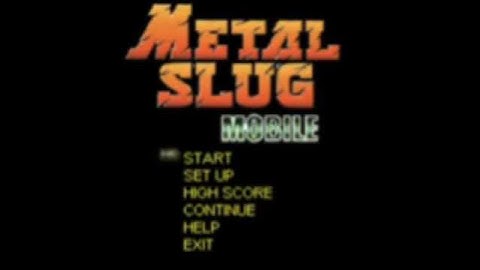 METAL SLUG MOBILE Java OST - main theme (several versions)