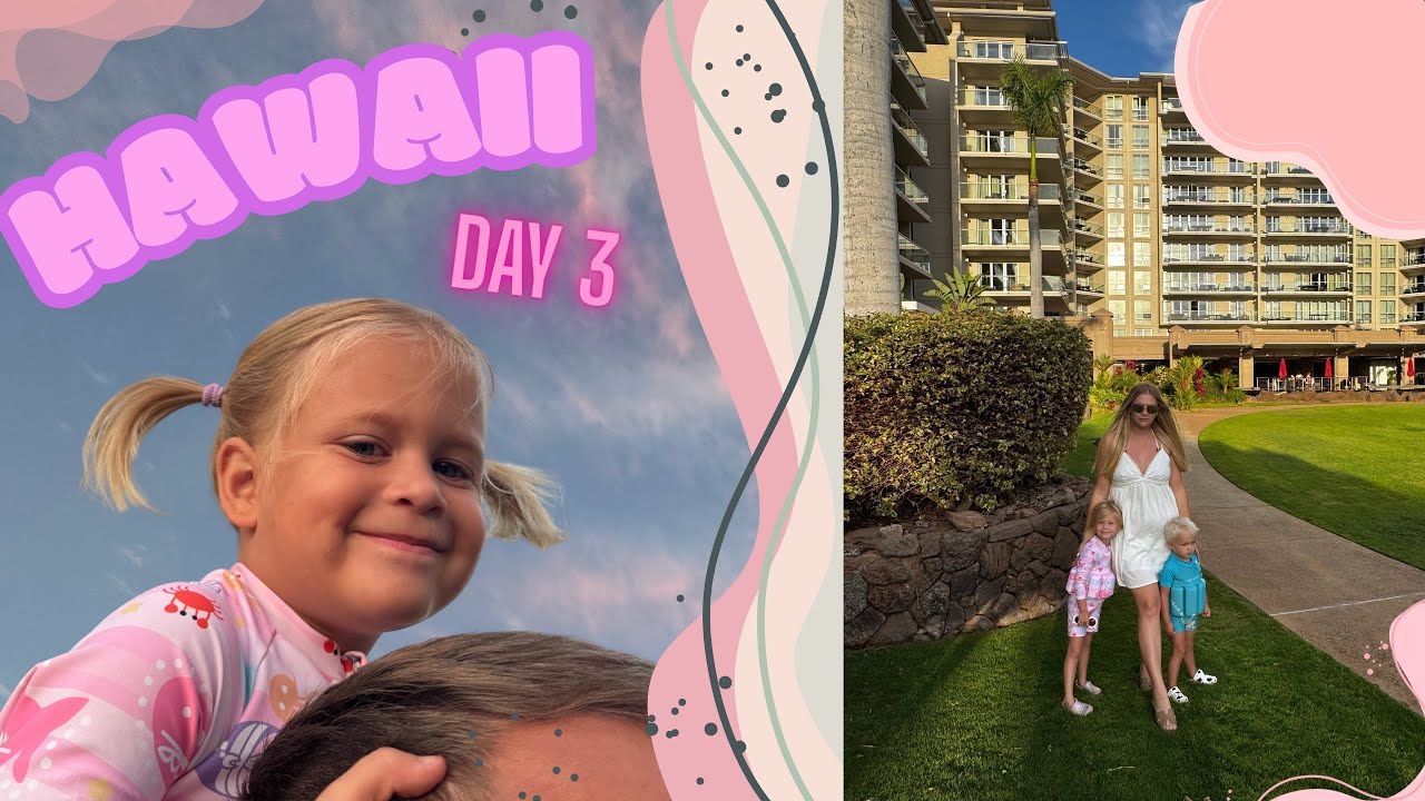 Наш день на Гавайях 🌺 Мауи глазами детей | Влог День 3🌴