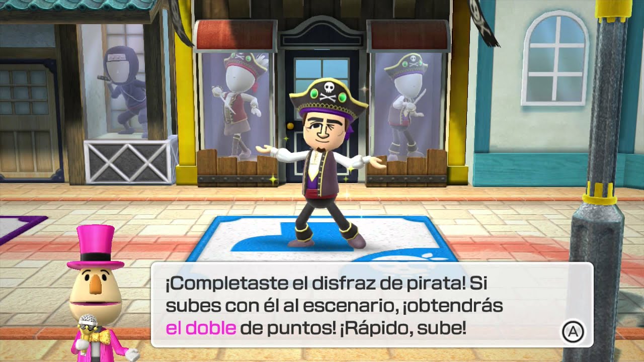 Wii Party U - Mii Fashion Plaza