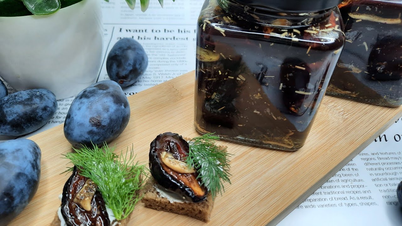 Вяленые СЛИВЫ для мяса,салата и просто для бутерброд.Кептірілген АЛХОРЫ ...