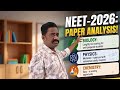 Neet 2026 paper analysis.