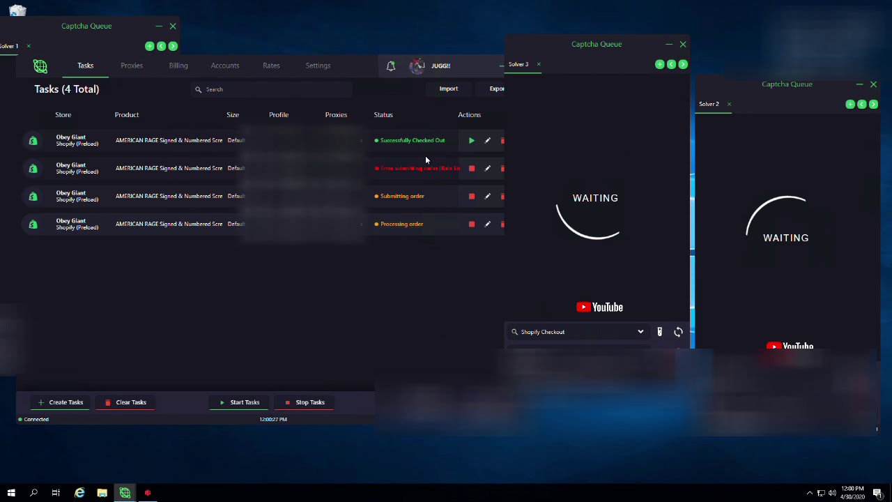 Cyber AIO Live Cop - American Rage Obey Prints