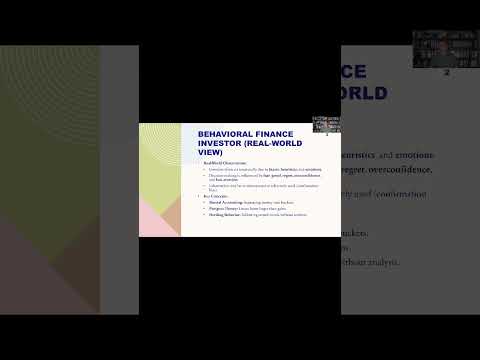 Behavioral finance impacts