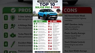 Tata Punch Facelift 2026 Pros & Cons