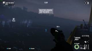 Payday 2, Shadow Raid (One Down, solo Stealth) + Samurai Armour