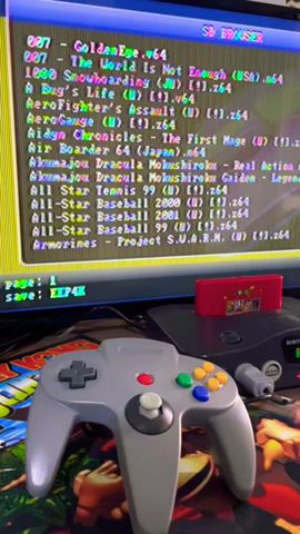 Cartucho 300 Jogos em 1 do Nintendo 64 Everdrive N64 - Game com Café.com