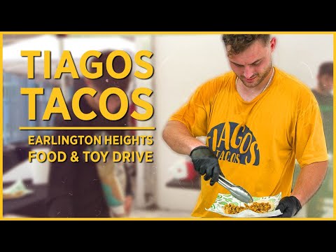 Tiagos Tacos bring food and toys to Earlington Heights Elementary School