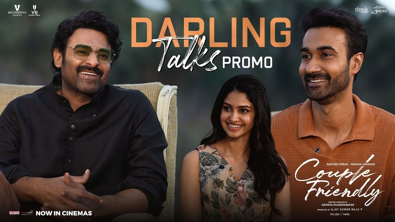 Darling Prabhas ❤️ | Santosh Soban & Manasa Varanasi Couple Friendly Chit Chat