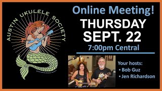 Austin Ukulele Society: September 22 Live Event!