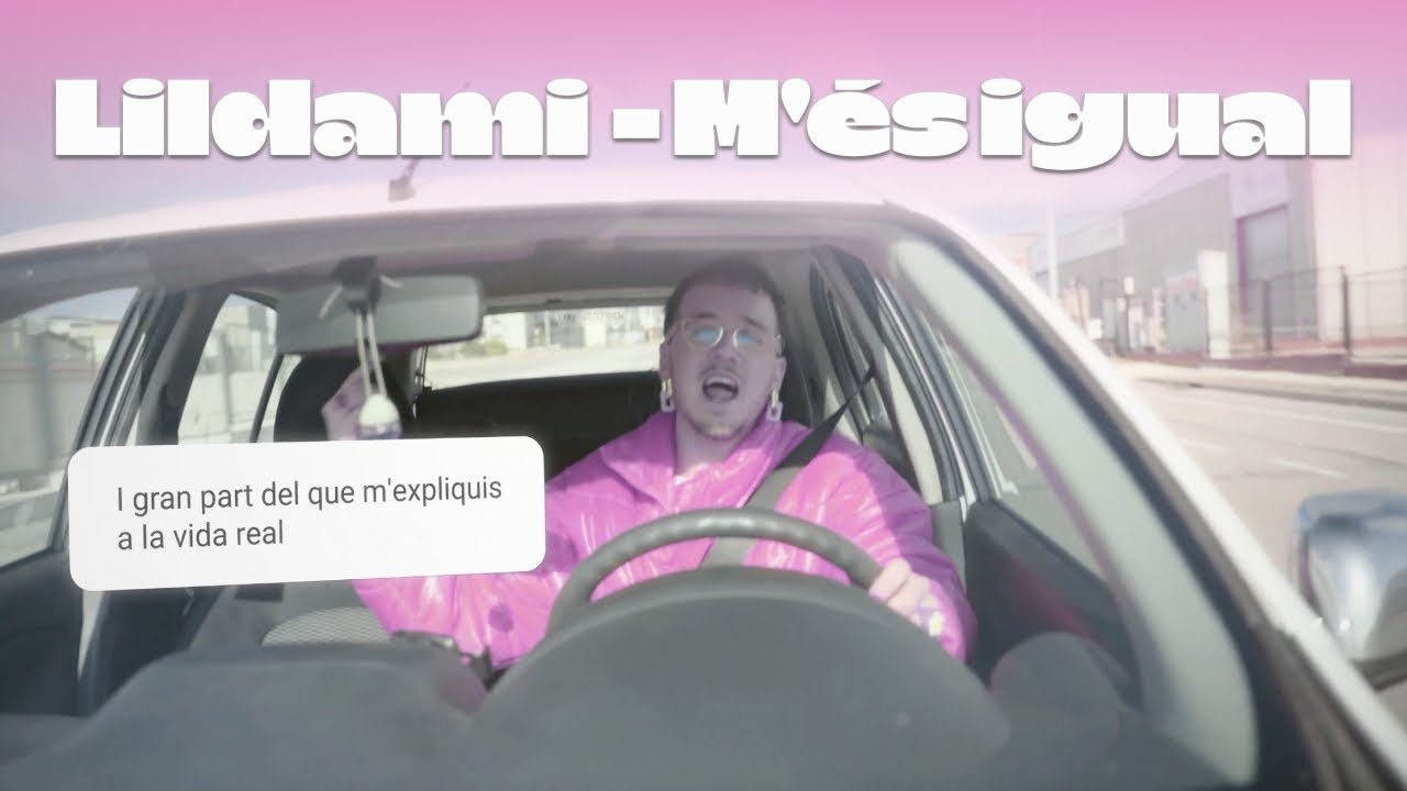 "M'és igual" Vídeo Lyrics para Lildami