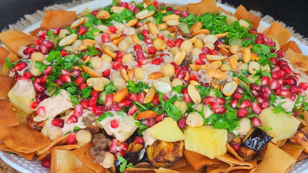 فتة الباذنجان الرهيييييبة🍆 أهم أكلة فى أى عزومة طعمها حكاية وبمكونات اقتصادية جدا