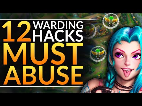 The 10 BEST WARD SPOTS you MUST ABUSE - INSANE Warding Tips to WIN - League of Legends Pro Guide