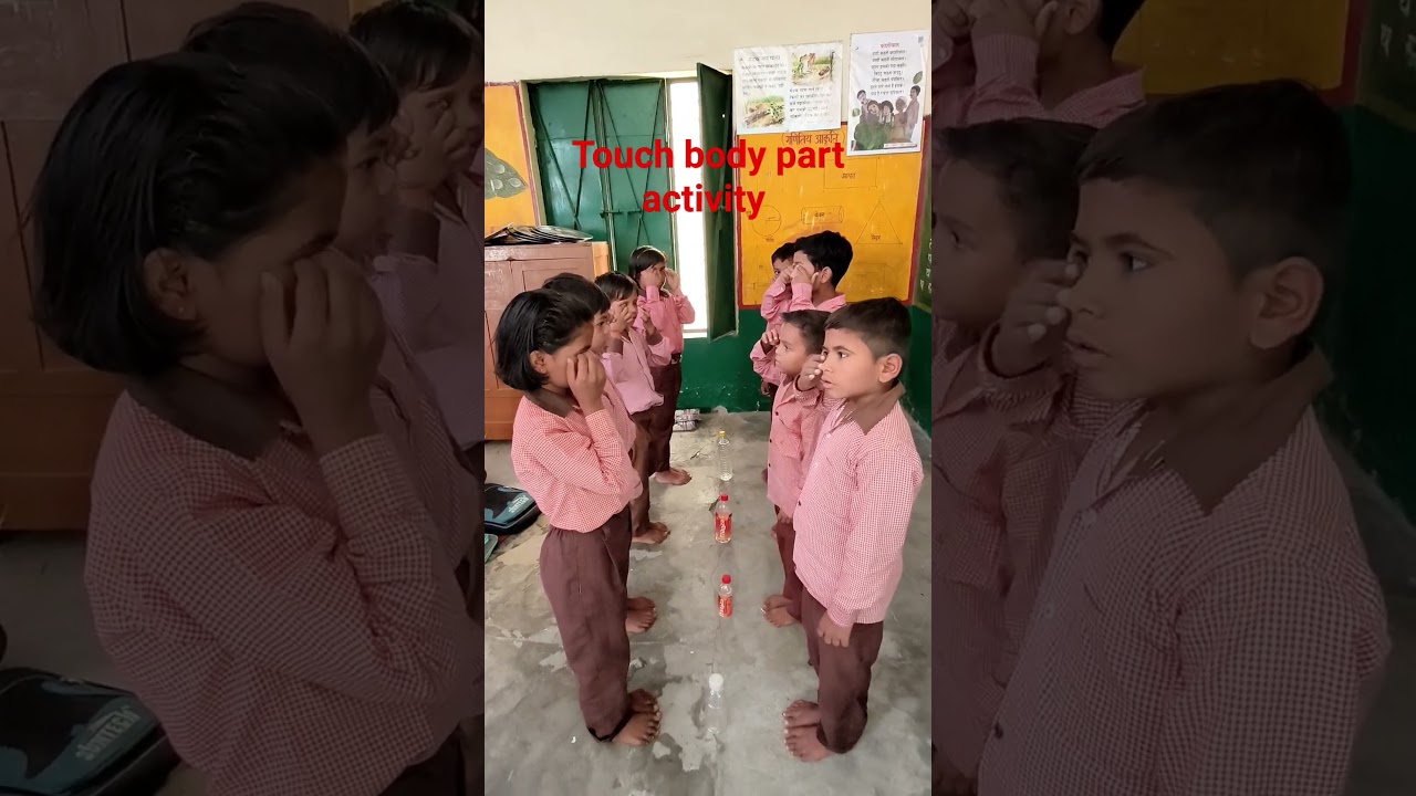 Touch your body part 