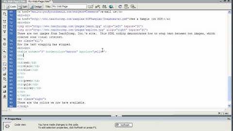 HTML Tutorial Table Headers Training Lesson 9.6