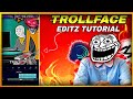 How I Edit My Viral Trollface Shorts // 100% Original content #edit #alightmotion