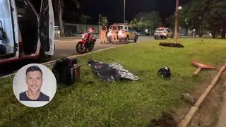 Delivery driver dies on JK Avenue after being hit by a car that fled without providing assistance.