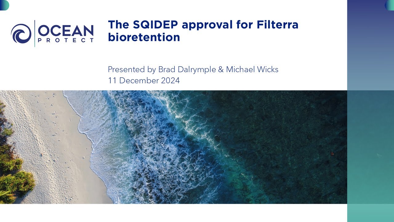 The SQIDEP approval for Filterra bioretention - YouTube