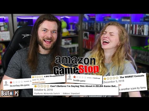 Reading TERRIBLE Gamestop & Amazon Video Game Reviews