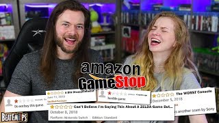 Reading TERRIBLE Gamestop Amazon Game Reviews