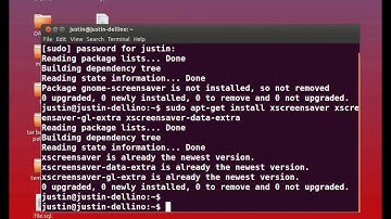 how to install the real screensaver in ubuntu