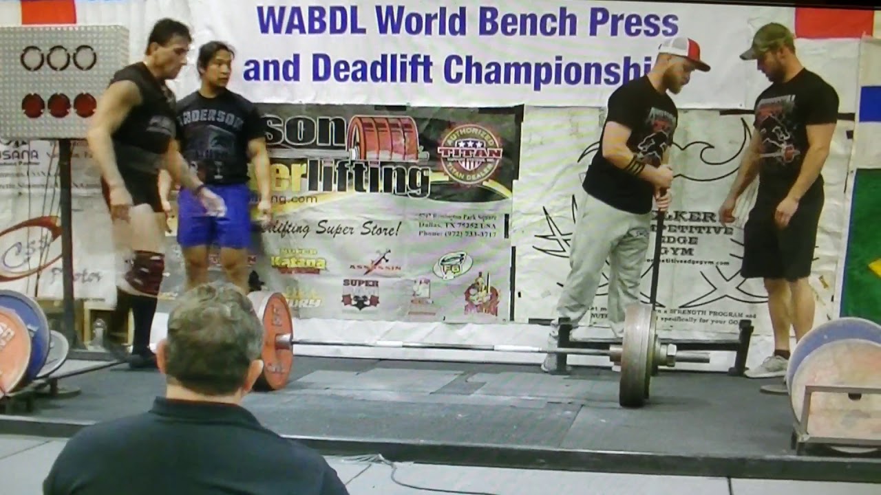 2018 WABDL World Bench and Deadlift Championships 11-16-18