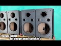 Speaker box enclosure for doogesound and sweton speaker's