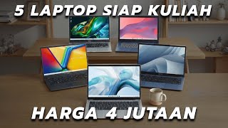 Ready for College! 5 of the Most Powerful and Multitasking Laptops Under 4 Million Rupiah