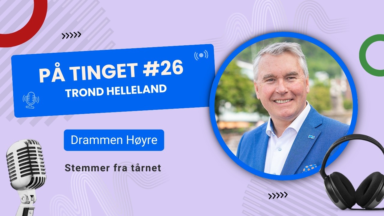 Stortingskandidat Trond Helleland om samferdsel og forsvar #Drammen