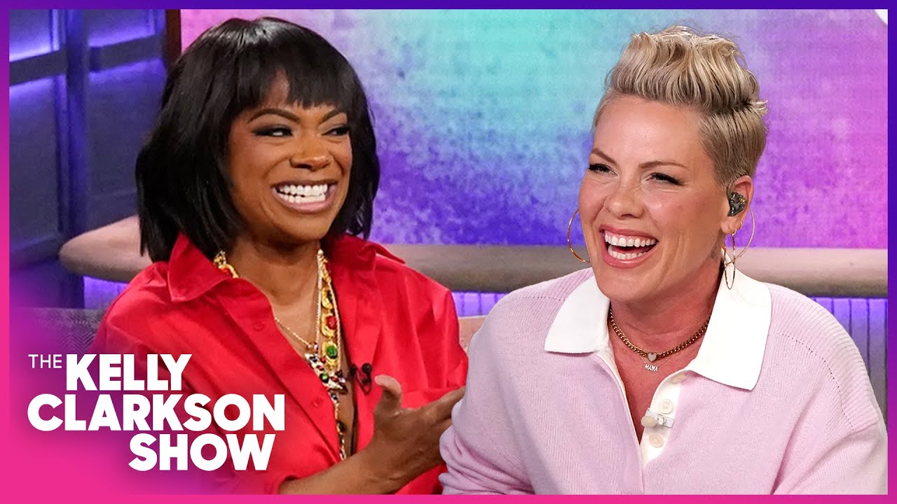 P!nk Shares Hilarious Tongue Ring Story Behind 'There You Go' With Kandi Burruss