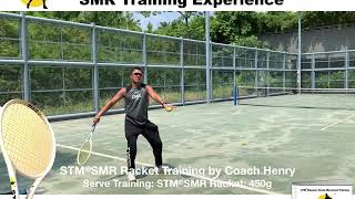 STM® SMR training experience - The serve by Coach Henry