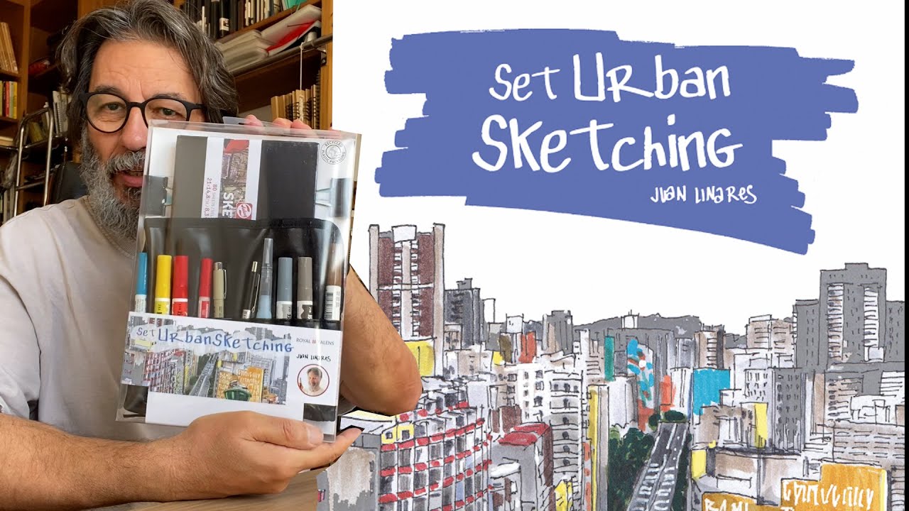 Set Urban Sketching Juan Linares | Talens
