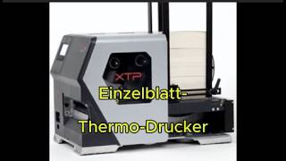 Einzelblatt-Thermodrucker als Thermodirekt- und Thermotransfer-Drucker