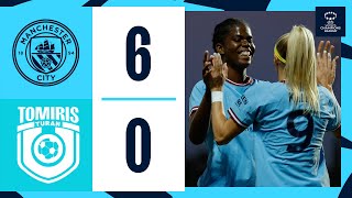 HIGHLIGHTS | MAN CITY 6-0 TOMIRIS TURAN | UEFA WOMEN'S CHAMPIONS LEAGUE