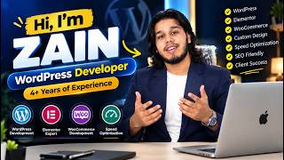 Hi, I’m Zain | WordPress Developer | 4+ Years of Experience