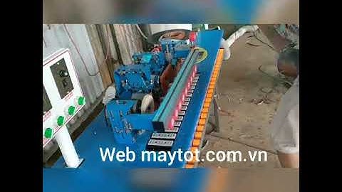 Máy dán cạnh WD600 Tự động cắt đầu đuôi