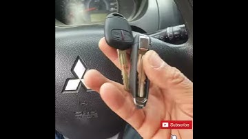 Programming Remote Key Mitsubishi Mirage 2011