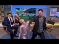 Channing Tatum's 45-Second Handshake With Young Co-Star | Good Morning America | ABC News