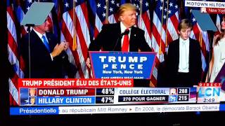 President Donald Trump Discours, fr Francais