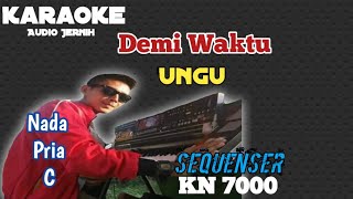Demi Waktu Ungu Karaoke Kn 7000 Nada Pria C  demiwaktu