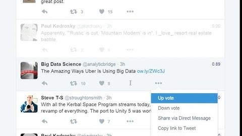 A Bayesian Filter for Twitter