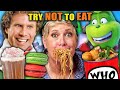 Try Not To Eat - Holiday Movies! (Elf, The Grinch, Bad Santa) | People vs Food image