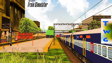 Loco Change Electric To EMD || Punjab Mail || MSTS Open Rails