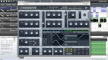 Tutorial // "Womp" synth in Massive