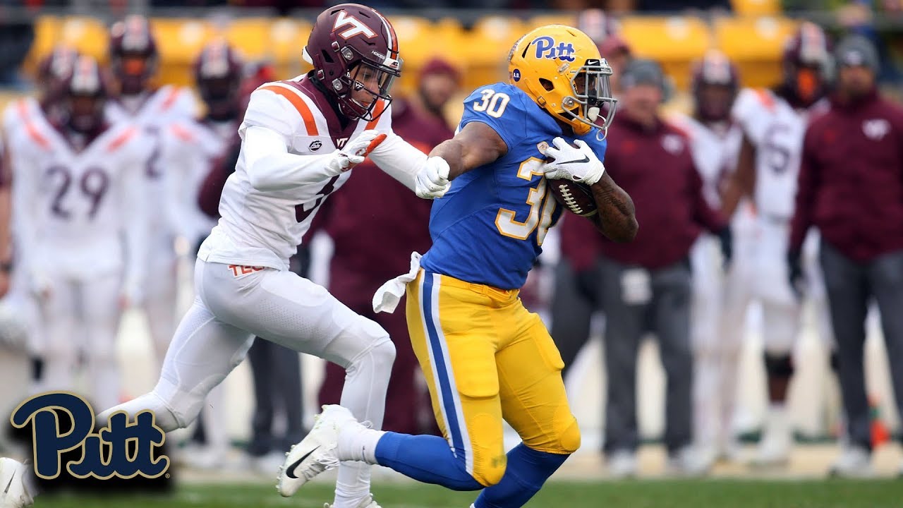 Pitt RB Qadree Ollison Goes Beast Mode On 97-Yard TD Run vs. Virginia Tech